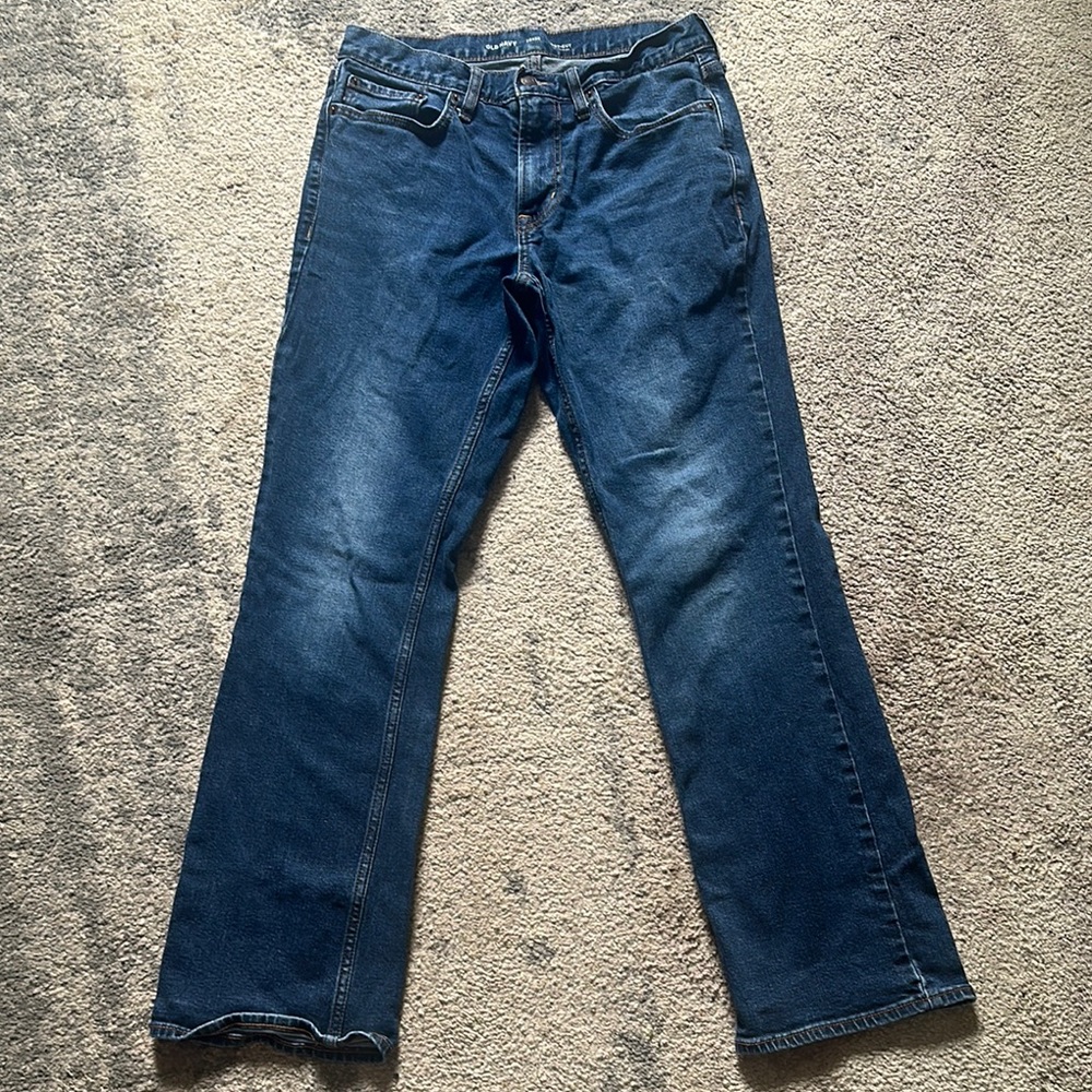 Old Navy Women's Boot Cut Jeans - Dark Blue